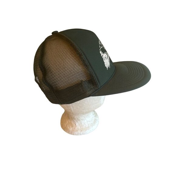 Luna Basics Trucker Hat With The Depot Restaurant & Lounge Logo Mesh Back - Picture 4 of 7